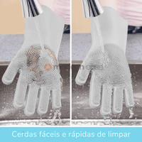 Luva de Limpeza em Silicone Multiuso