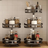 Organizador De Condimentos e Porta Temperos Rotativo