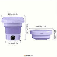 Mini Máquina de Lavar Portátil TurboClean