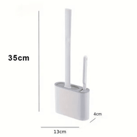 Escova Sanitária de Silicone 2 em 1