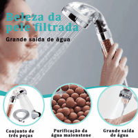 Ducha de Alta Pressão com Filtragem Iônica
