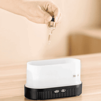 Difusor De Aromas Umidificador Lareira Aromaterapia