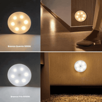 Luminária com Sensor de Movimento Led