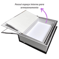 kit de Livros Decorativos 3 Peças