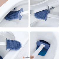 Escova Sanitária de Silicone 2 em 1