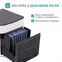 Mini Ar Condicionado Climatizador Portátil USB