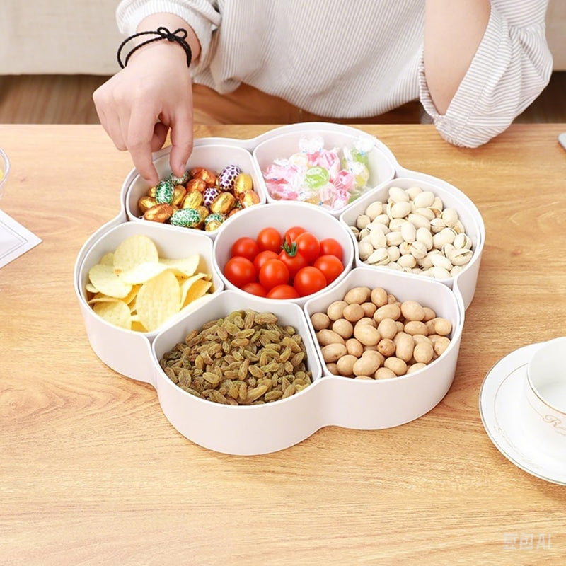 Bandeja de Petiscos com 7 Divisórias Premium
