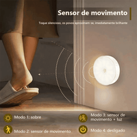 Luminária com Sensor de Movimento Led