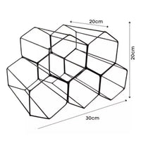 Suporte Adega de Vinho Aramado para 5 garrafas