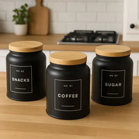 Conjunto Cerâmica Rustique C/ 13 Peças All Black