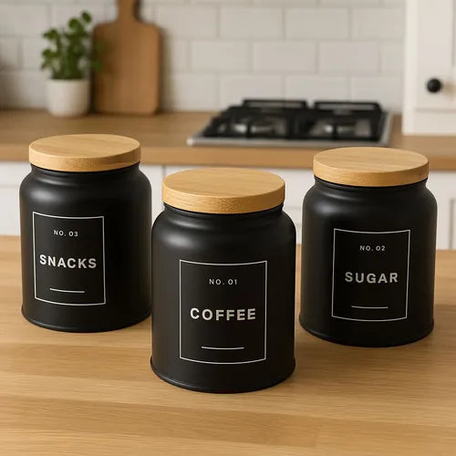 Conjunto Cerâmica Rustique C/ 13 Peças All Black