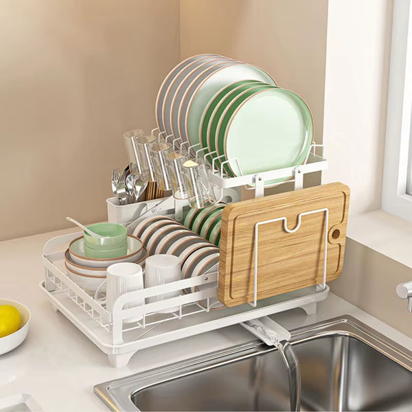 Escorredor Dobrável 2 Andares C/ Drenagem