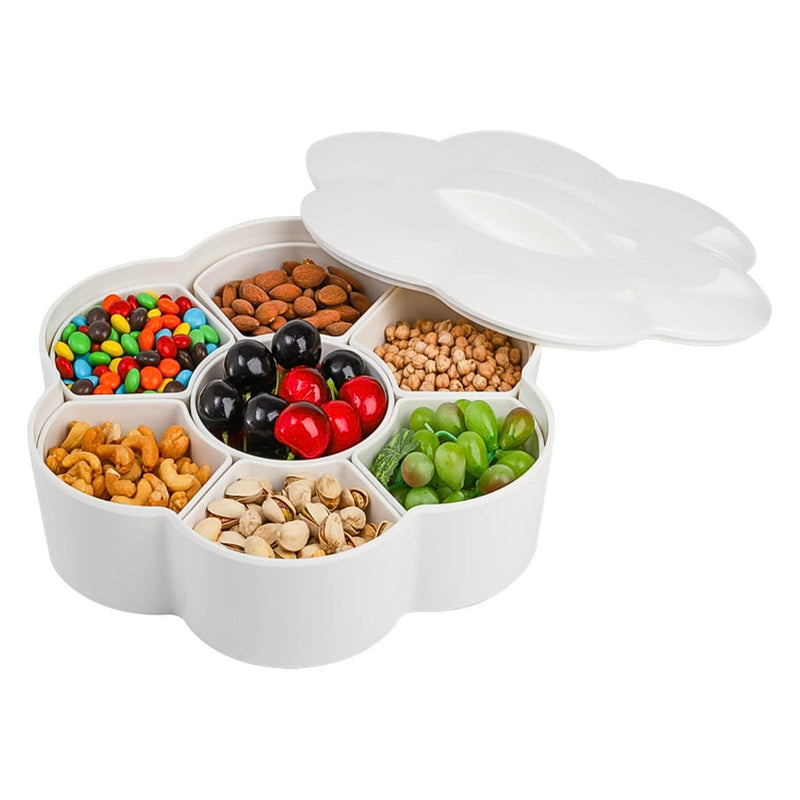 Bandeja de Petiscos com 7 Divisórias Premium