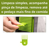 Cortador de Leguminosas e Fatiador com Lâmina de Aço 14 Peças