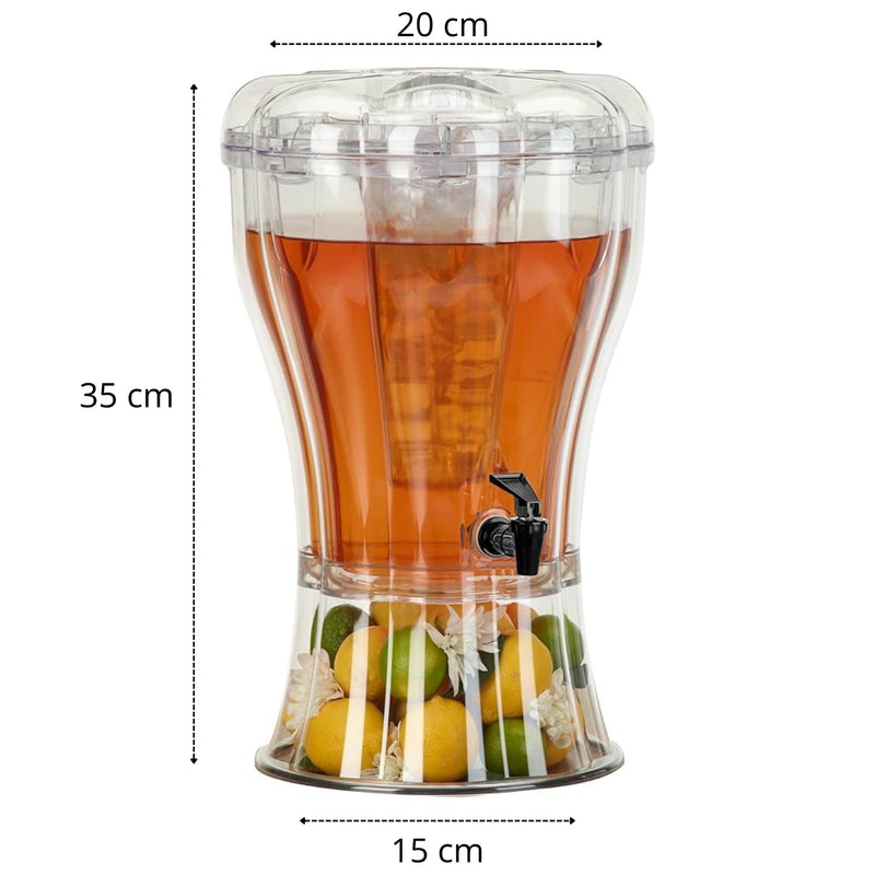 FreshBar® - Dispenser de Bebidas 9L com Tampa Multifuncional