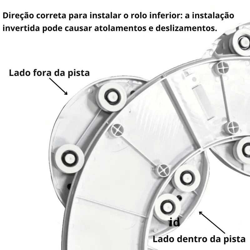 Bandeja Giratória para Mesa de Jantar 8 em 1